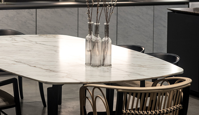 Open Airy Space Kitchen Design - Kitchen Cabinet Design