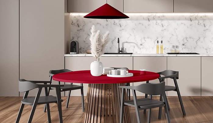 Stained Oak Cabinet Design - Kitchen Cabinet Design