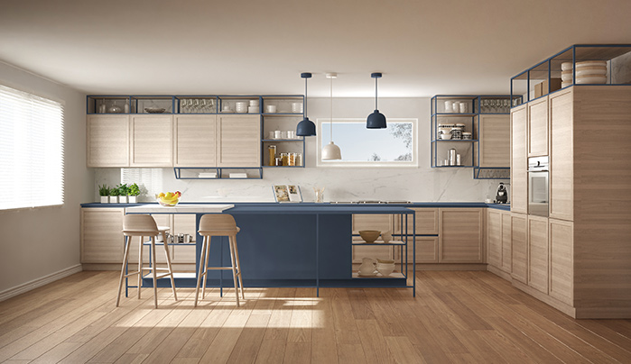 Mid-Century Cabinet Design - Kitchen Cabinet Design