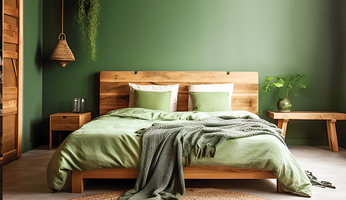 Upholstered bed design