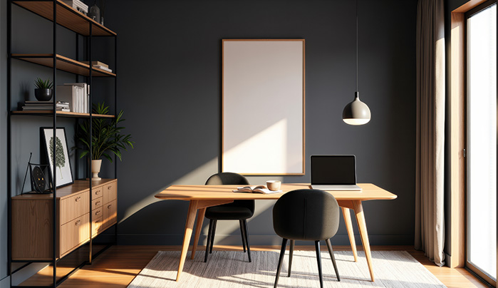 Varied Seating Options - Modern Study Room Designs