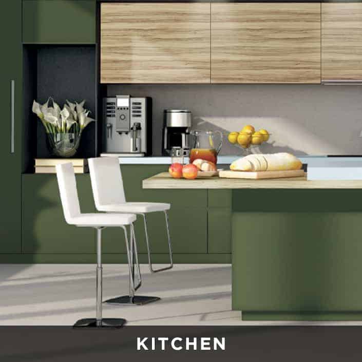 Lucida Laminate Application in Kitchen