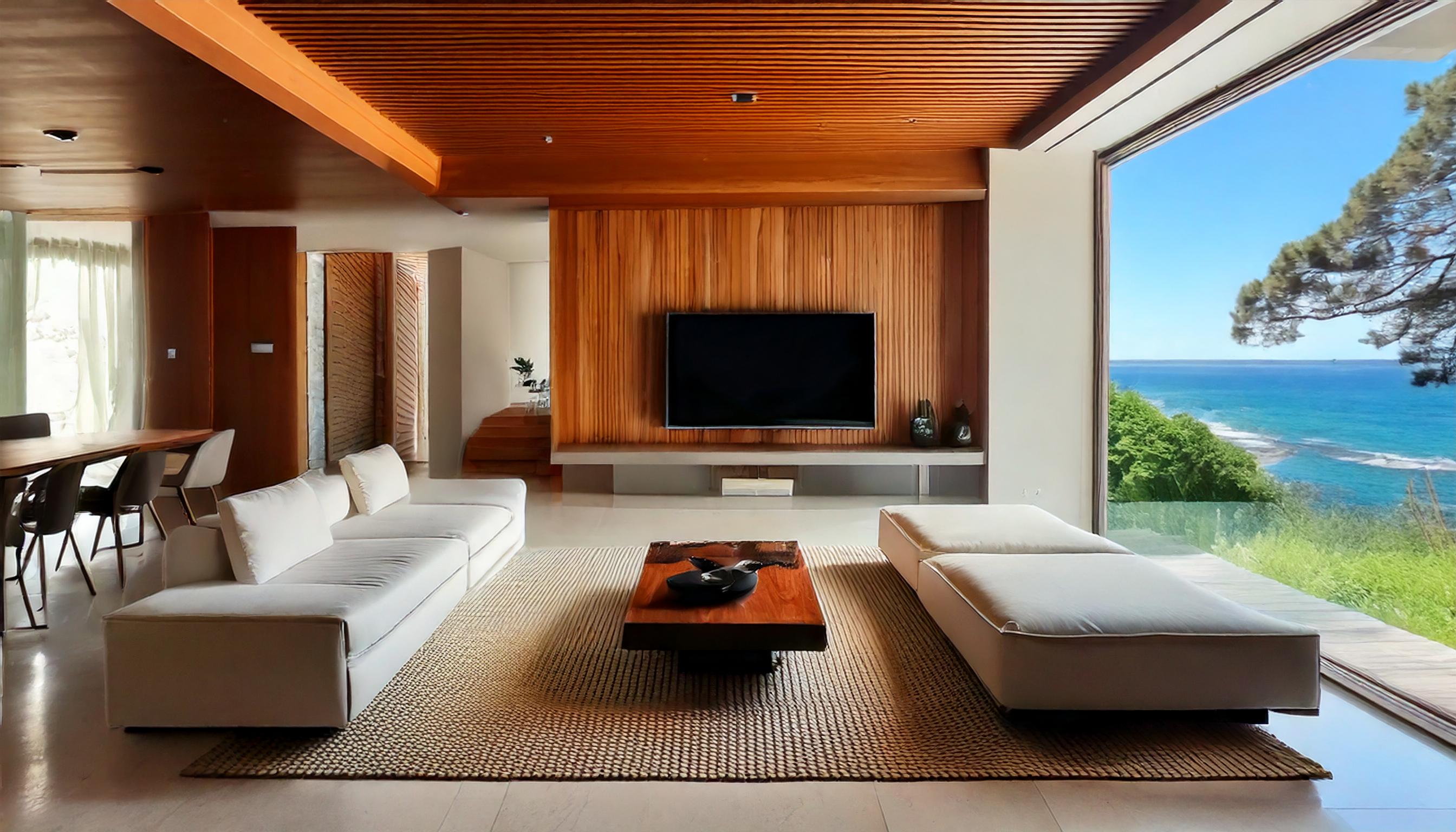 Sustainable and Eco-Friendly TV Unit Design
    