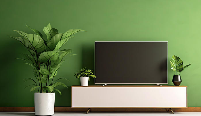 Hidden Storage TV Unit Design with Pop-Up Mechanisms