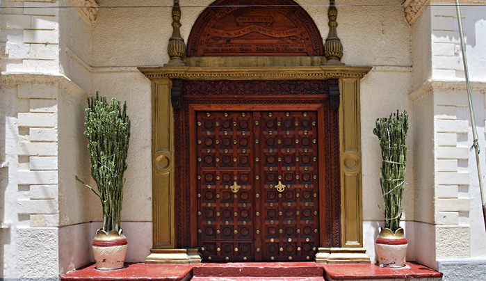 African Main door design