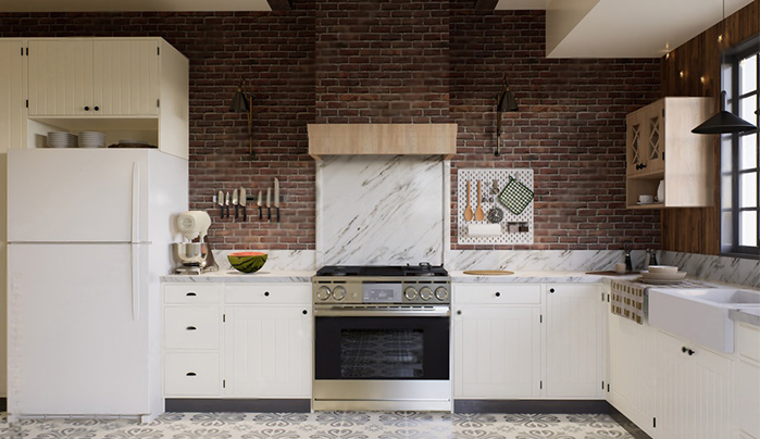 L Shaped - Modular Kitchen Designs