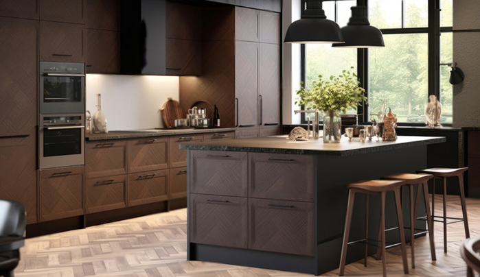 U Shaped - Modular Kitchen Designs