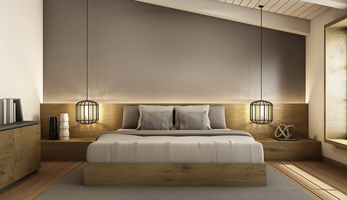 Wall mounted bed design