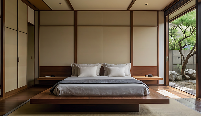 Floating Platform Bed - Modern Bed Design