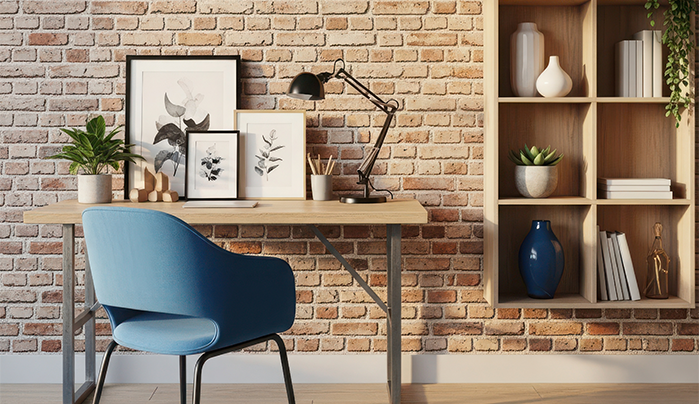 Industrial Style Study Room - Modern Study Room Designs