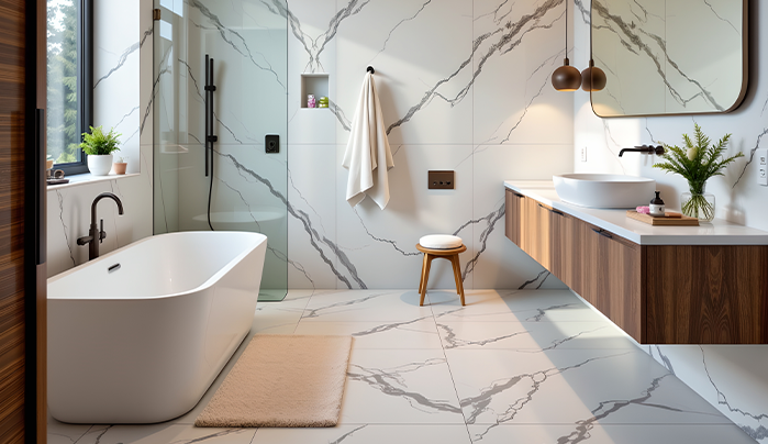 Modern laminate vanity - CenturyPly