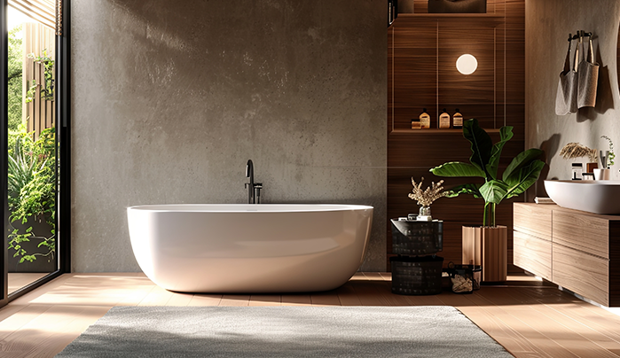 Laminate bathroom vanity - CenturyPly