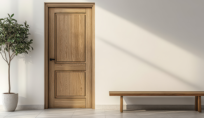 WPC door for home - CenturyPly