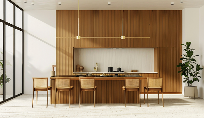 Knobless Cabinet Design - kitchen Cabinet Design