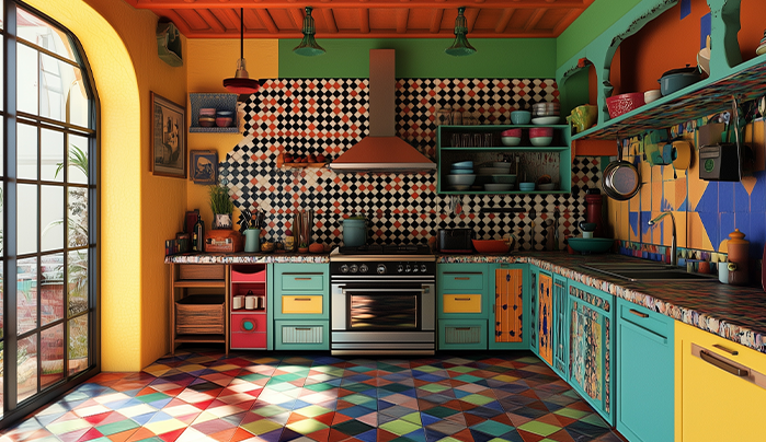 Bold and dramatic cabinet design - kitchen Cabinet Design