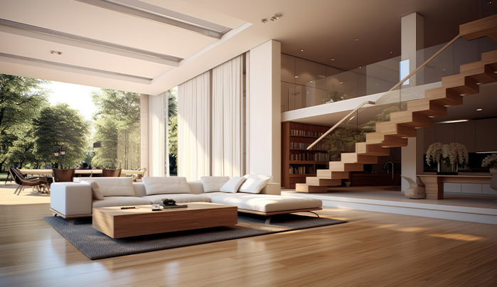 Just Work on Your Ceiling - Modern Living Room Design