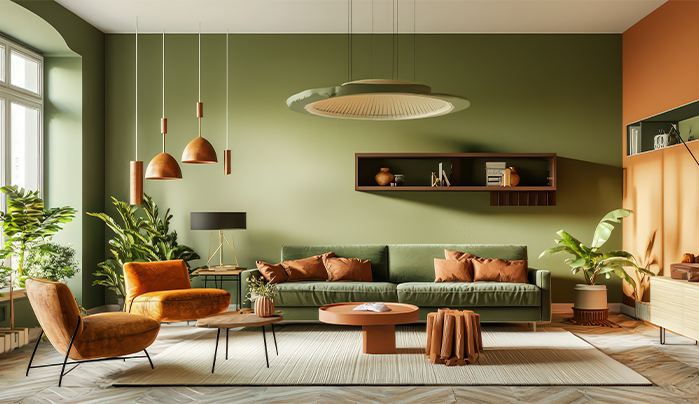 Fill the Room with Variety - Modern Living Room Design