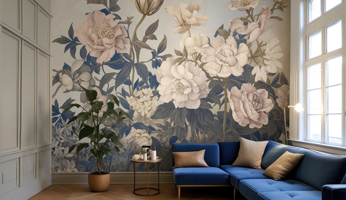 Avoid Painting - Modern Living Room Design